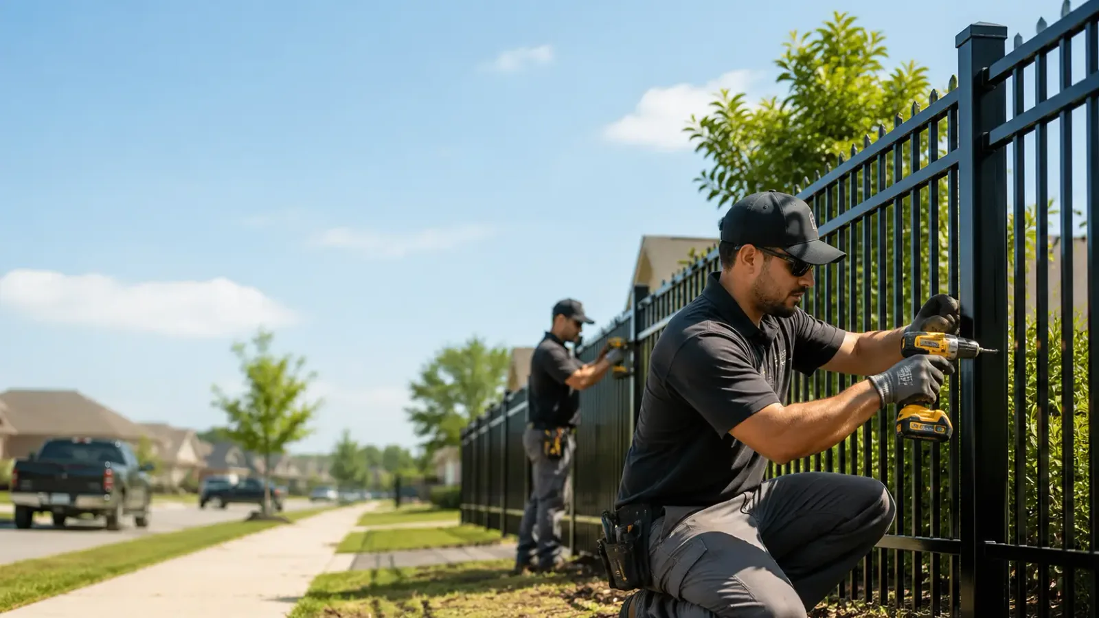 Metal Fence Installation in Wooton, KY